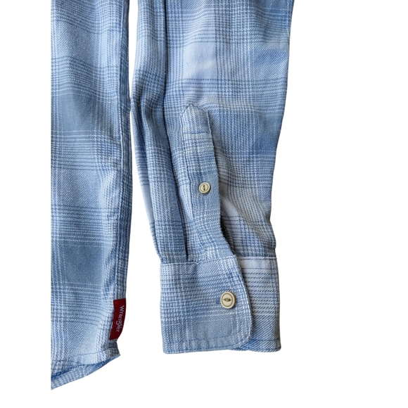 Wrangler Gray Casual Button Down Shirt - Picture 4 of 4
